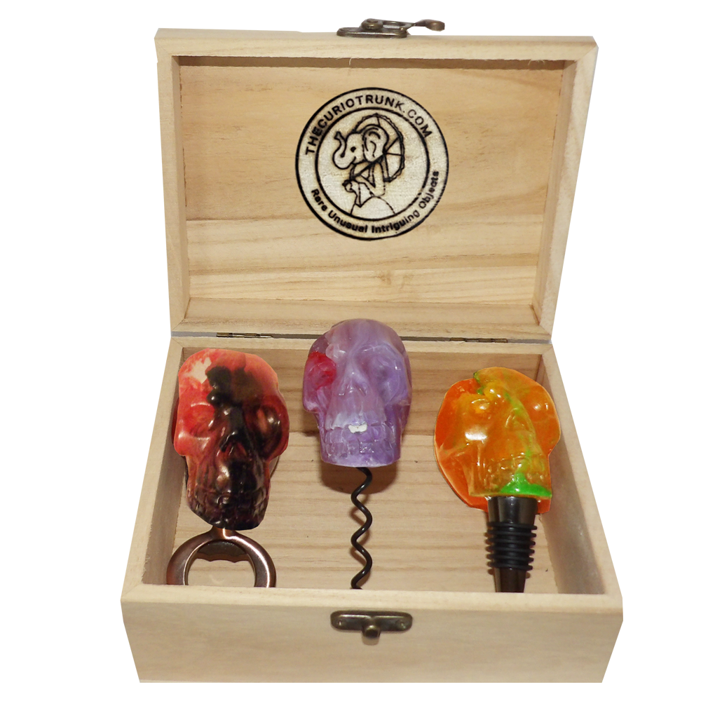 Multi-Color Skull Bar Set