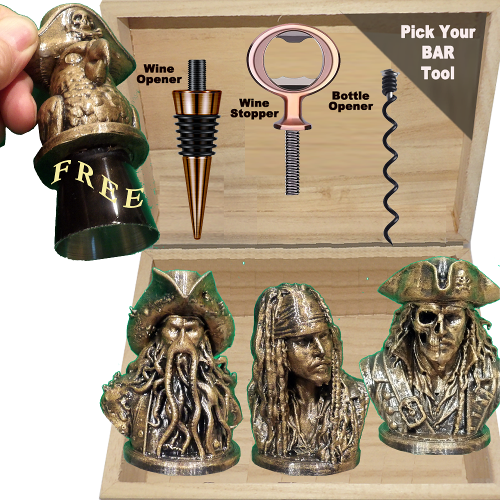 Bar Tool Box Set Series IV Pirates